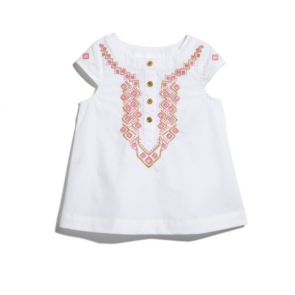 Lilly Pulitzer for Target Other - Lilly for Target girl's 4T white top
